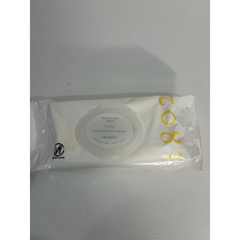 beekman 1802 facial wipes 100